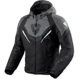 RevIt! Revit Quantum 3 H2O Textiljacke schwarz/grau M
