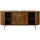 MASSIVMOEBEL24.DE Waschbeckenunterschrank Mango 150x40x65 braun lackiert BARCELONA 251