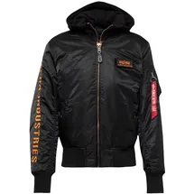 Alpha Industries MA-1 D-Tec SE Jacke Black/Orange M