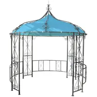 MCW Pergola, Türkis, Metall, 296x330x293 cm, 296 cm)
