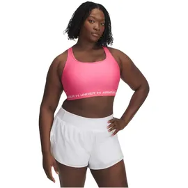 Under Armour Crossback Mid Bra Pink/Weiß M