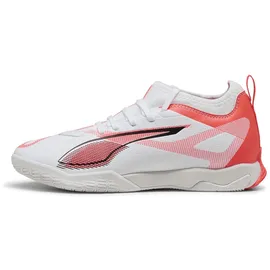 Puma Ultra 5 Match It Mid Kinder Puma White/Black/Glowing Red 34,5