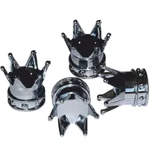 Hermann Schütz Ventilkappen Krone silber 4er-Set