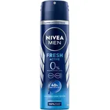 NIVEA Men Fresh Active Deodorant Spray ohne Aluminium anti Transpirant