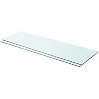 vidaXL Wandregal 90 x 30 cm Transparent