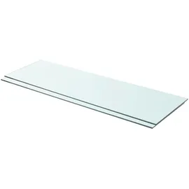 vidaXL Wandregal 90 x 30 cm Transparent