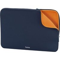 Hama 13.3" Notebook-Sleeve Neoprene, blau/orange (00216513)