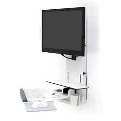 Ergotron StyleView Sitz-Steh-Vertical Lift, Behandlungszimmer (weiß)