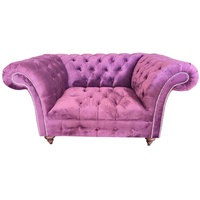 JVmoebel Chesterfield-Sessel Großer Sessel im Chesterfield-Stil in Rosa, Keine Ausstattung rosa