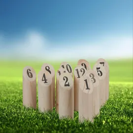 Relaxdays Kubb mit Transportbox