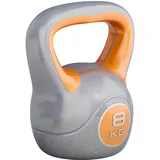 GORILLA SPORTS® Kettlebell - 2kg, 3kg, 4kg, 5kg, 6kg, 8kg, 10kg, 12kg, 14kg, 16kg, 18kg, 20kg Gewichte, Einzeln/Set, mit/ohne Ablage, Kunststoff - Kugelhantel, Schwunghantel, Kugelgewicht