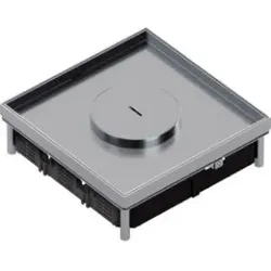 Hager EKQ120TM15 Edelstahlkassette Q12 TM Belags T=15mm