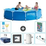 Frame Pool Rund - 305x76 Cm - 7-teilig  S141
