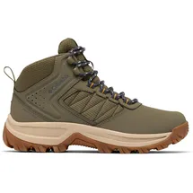Columbia Damen Transverse Hike Waterproof Wanderstiefel, Stone Green/Raw Honey, 38 EU