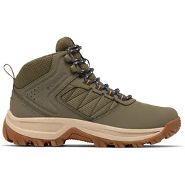 Columbia Damen Transverse Hike Waterproof Wanderstiefel, Stone Green/Raw Honey, 38 EU