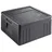 Thermohauser EPP-Thermobox Pizza Eco Line schwarz, mit Deckel, 21,5 L,