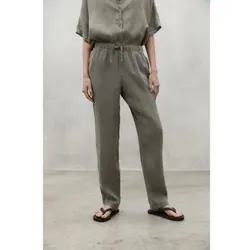 ECOALF für Damen. MCWGAPAINDO00710S24-230 Grünlich braune Indo-Hose (L), Lässig, Leinen