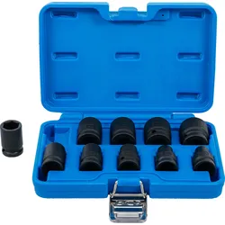 BGS Kraft-Steckschlüssel-Einsatz-Satz Sechskant | Antrieb Innenvierkant 12,5 mm ...