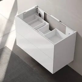 Keuco Waschtischunterschrank 2 Auszüge 105 x 70 x 53,5 cm Trüffel