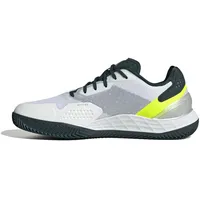 adidas Defiant Speed 2 Clay Tenis Shoes, FTWR White/Aurora ivy/FTWR White, 40 2/3