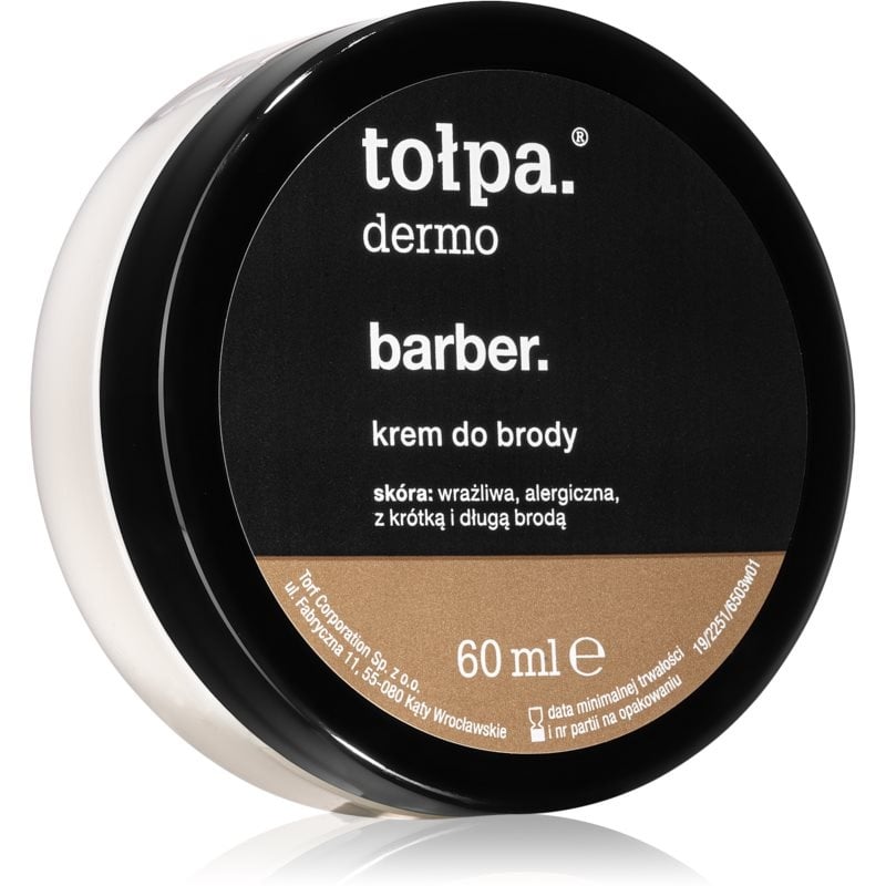 Tołpa Dermo Men Barber geschmeidig machende Bartcreme 60 ml