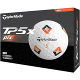 TaylorMade Golfball TP5x Pix weiß 1 DZ (12 Stk.)