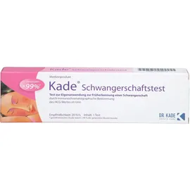 Dr. Kade Kade Schwangerschaftstest