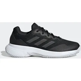 adidas Gamecourt 2.0 Core Black / Core Black / Silver Metallic 38    