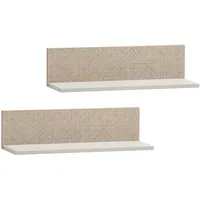 Schildmeyer Edno Wandregal 60 x 17,3 x 15,7 cm Beige