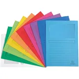 Exacompta Fenstermappe A4 farbig sortiert 10 St.