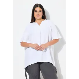 Ulla Popken Musselin-Bluse weiß 46/48