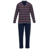 Götzburg Pyjama in Rot/Blau L