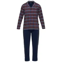 Götzburg Pyjama in Rot/Blau L