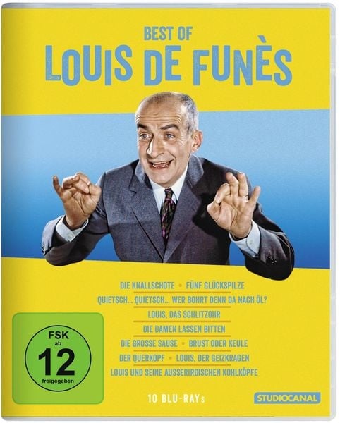 Preisvergleich Produktbild Best of Louis de Funes [10 BRs]