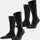 Falke Happy 2er Pack black 39-42