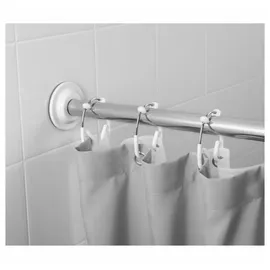 Umbra 1012687-666 Duschvorhangshaken Chrom, Weiß