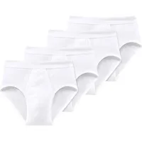 SCHIESSER Herren Slip 4er Pack