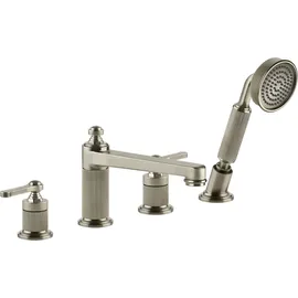 GESSI Venti20 4-Loch-Wannenarmatur, mit Auslauf, Umsteller, - Gessi