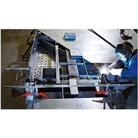 Bessey Gleitbügel kpl. für Baugröße SLV (Knebelgriff), Ausladung 120