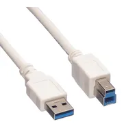 Value USB 3.0 Kabel Typ A/B 1.8m