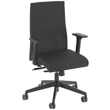Trendoffice to-strike work Stoff Schwarz