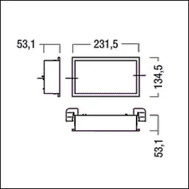 Zumtobel Group PURESIGN 1 LED-Rettungszeichenleuchte #42186039