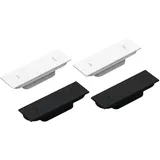 Argenta Türmagnet Magnotica Pro SE Ausführung Rechteckig Schwarz 73 x 22 mm