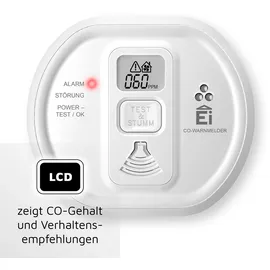 Ei Electronics Kohlenmonoxid-Melder mit Display
