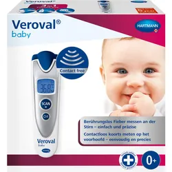 Veroval Baby Thermometer silber 1 St