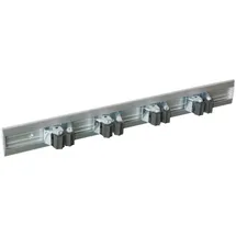 Berger & Schröter Gerätehalter Metall weiß 4 Halter
