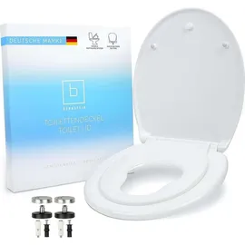 Benkstein Toilettensitz mit Absenkautomatik Weiß