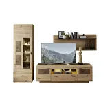 Uno Livetastic Wandkombination Madera II ¦ holzfarben ¦ Maße (cm): B: 300 H: 201 T: 47.0