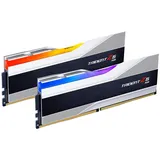 G.SKILL Trident Z5 RGB silber DIMM Kit 32GB, DDR5-7200, CL34-45-45-115, on-die ECC (F5-7200J3445G16GX2-TZ5RS)