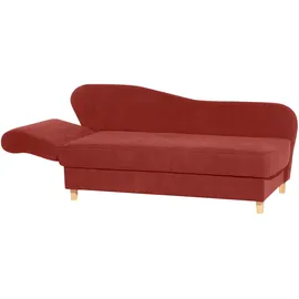 Max Winzer Recamiere Schaumstoff 1-Sitzer Rot